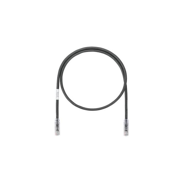 Panduit CAT6A SD PATCHCORD UTP 10GB/S, 4PR RJ45/RJ45 CLEAR BOOT, BLACK, 50 M UTP6ASD50MBL